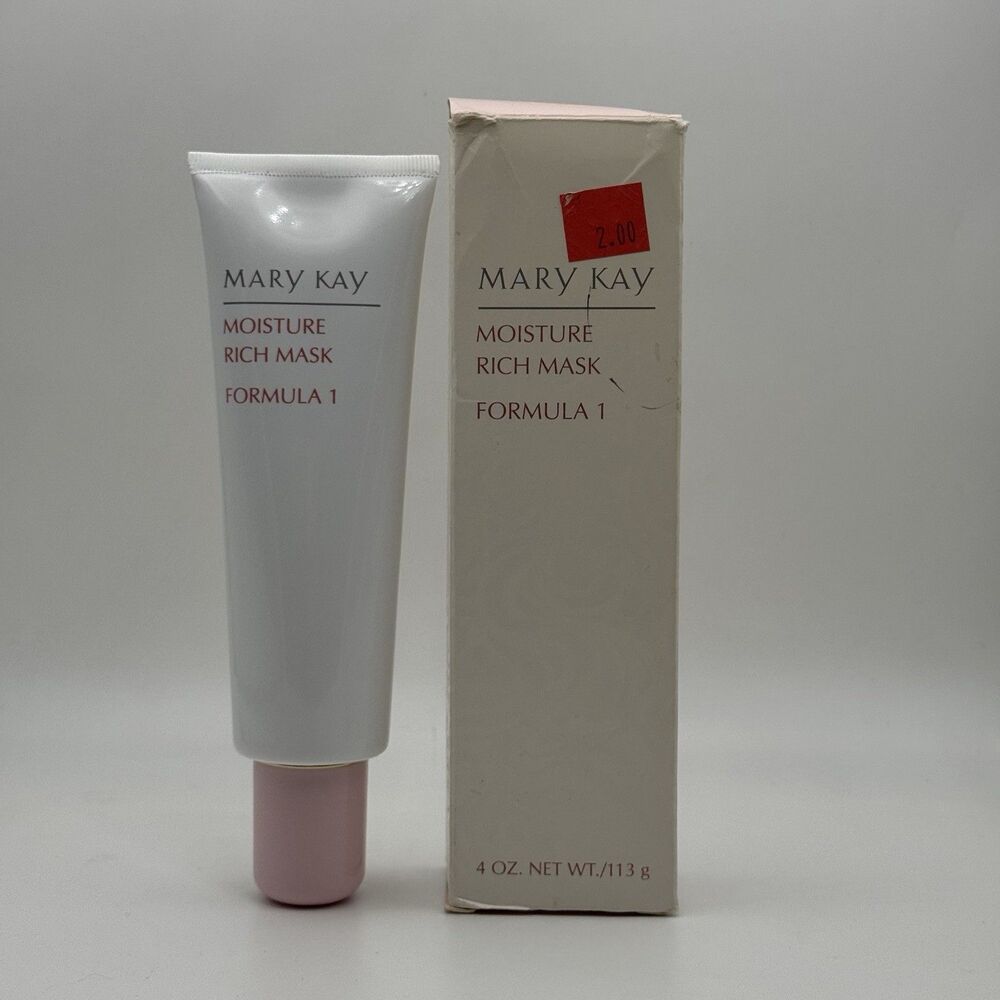 Mary Kay Moisture Rich Mask Formula 1 #1061 Discontinued Stock 4 Ounces